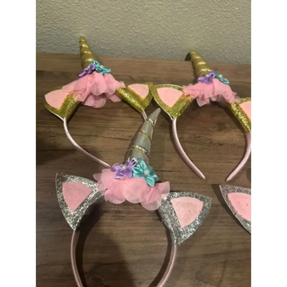 New Unicorn Headbands - Lot of 6